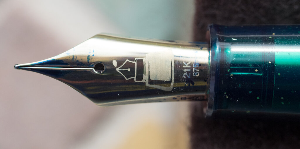 Bungubox Sanctuary Blue Sailor Professional Gear Fountain Pen: A